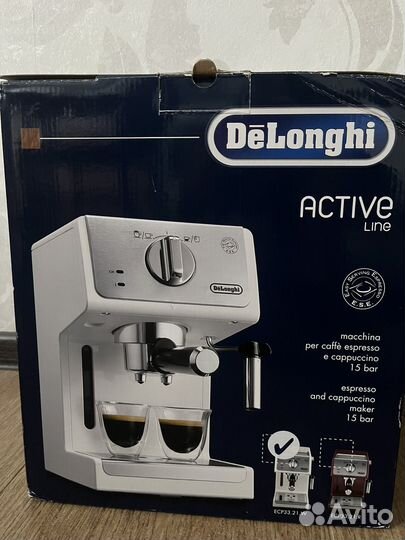 Кофемашина delonghi рожковая