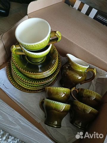 Кофейный сервиз керамика СССР