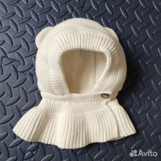 Шапка-шлем зимняя