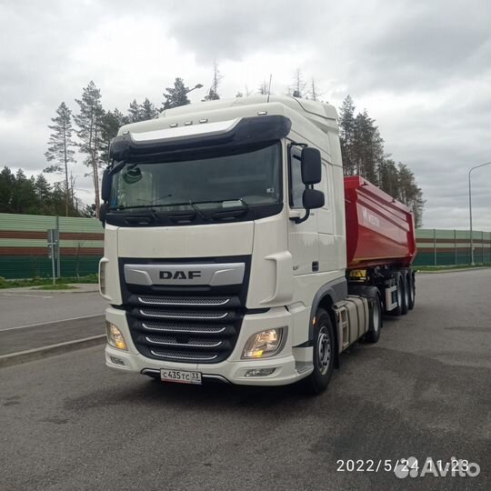 DAF XF 106.480 с полуприцепом, 2021
