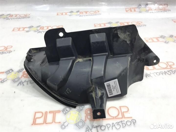 Защита заднего бампера правая Nissan Qashqai (J10