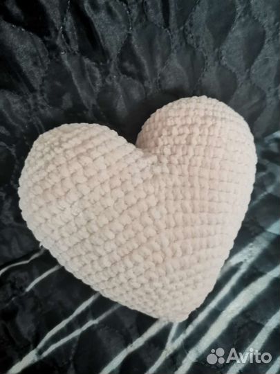 Плюшевое сердечко
