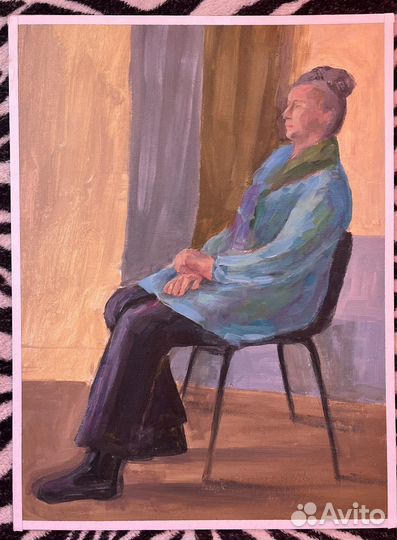 Учебные этюды и портреты