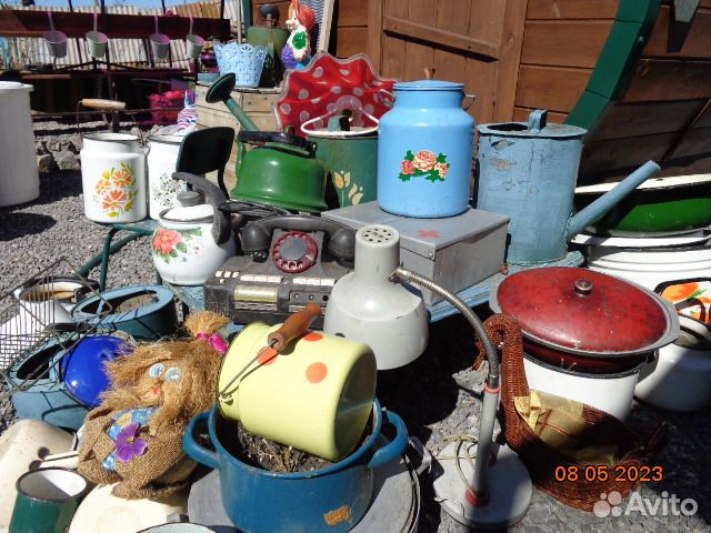 Эмалированная посуда СССР