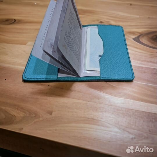 Обложка на паспорт из натуральной кожи, под заказ