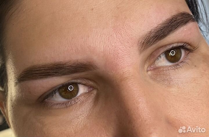 Оформление бровей