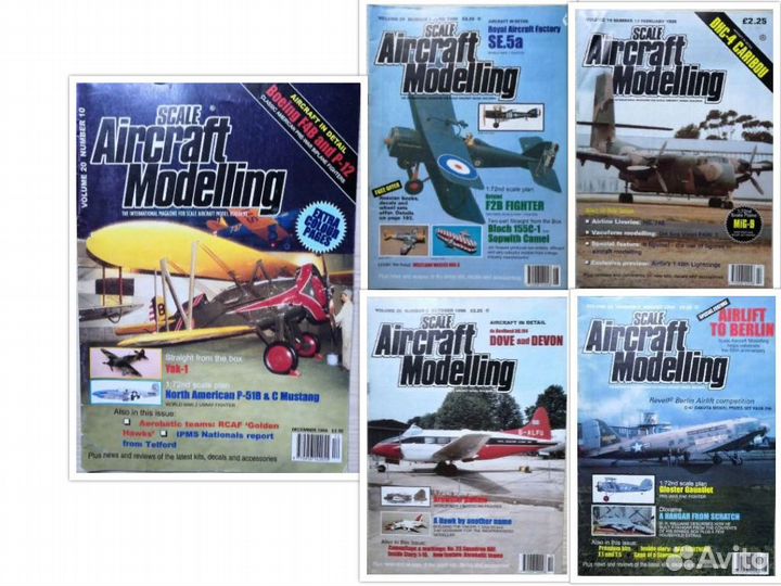 Журналы: техника, авиация, моделизм. Иностранные