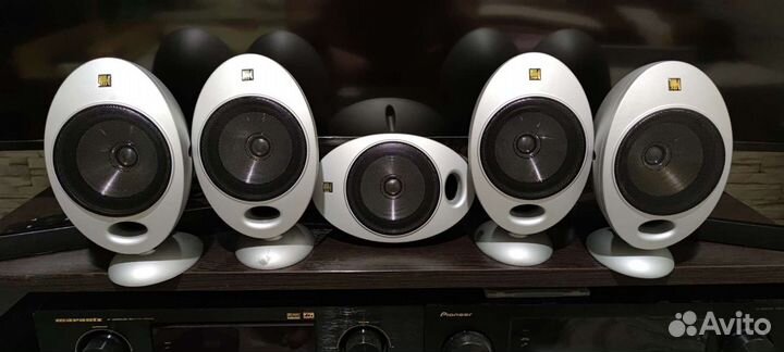 Домашний кинотеатр 7.1 Pioneer и KEF