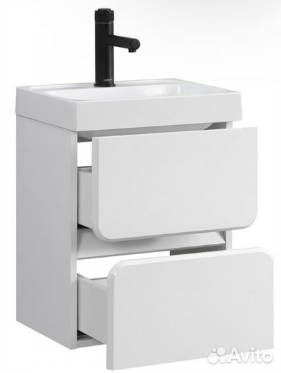 Тумба с раковиной для ванной Belux Бостон 40см