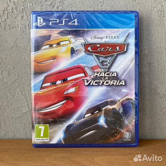 Cars 3 Driven to Win PS4, русские субтитры