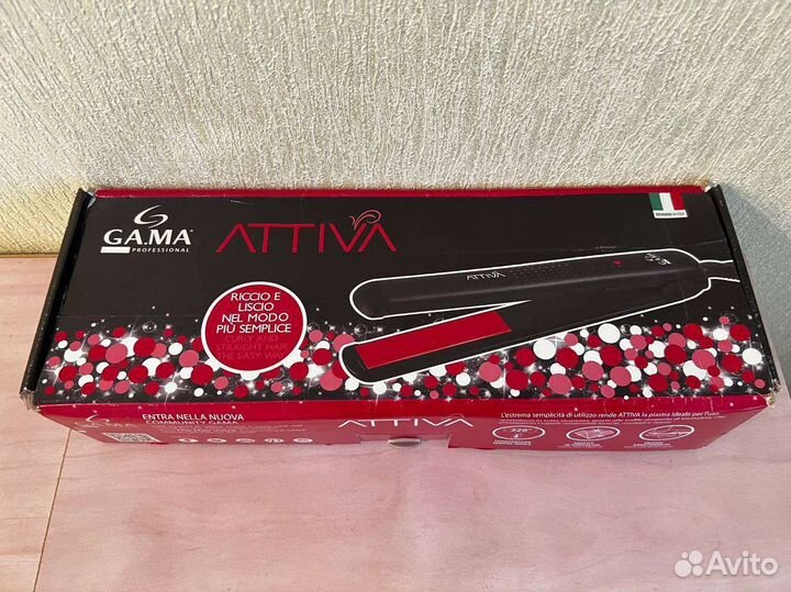 Выпрямитель для волос ga.ma новый