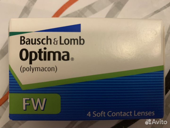 Контактные линзы Bausch+Lomb Optima -4.25