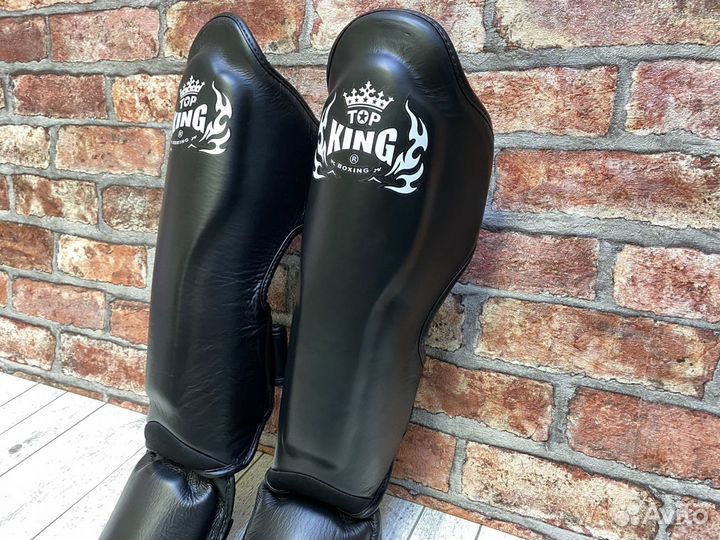 Защита ног Top King Boxing Black