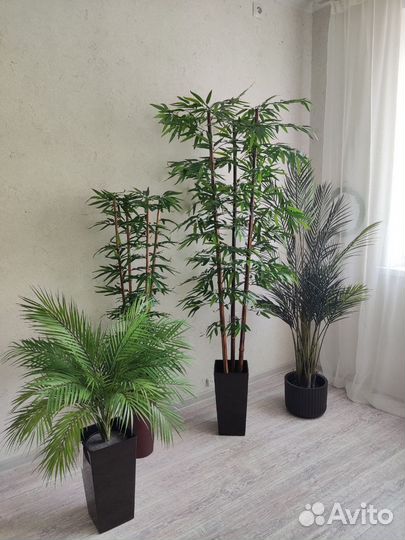 Искусственные растения деревья бамбук
