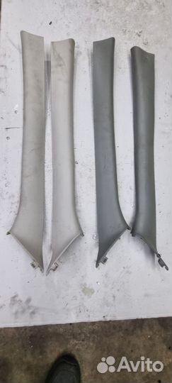 Обшивки передних стоек Renault Logan 1