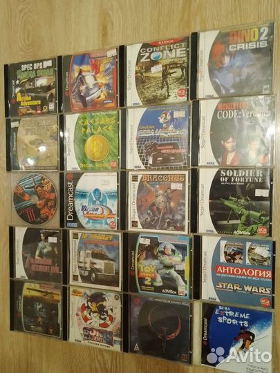 Диски sega dreamcast