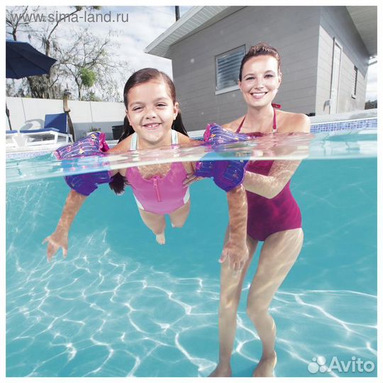 Нарукавники для плавания «Рыбки», 38 х 16,5 см, от