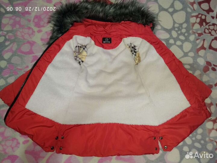 Зимняя куртка 110 116 рост