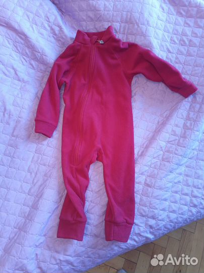 Флисовый комбинезон