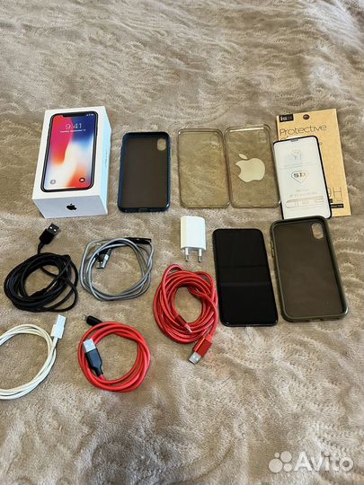 Apple iPhone 10 256gb в идеальном состоянии