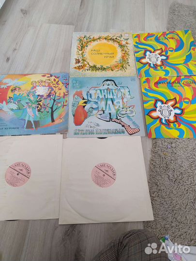 Виниловые пластинки детские