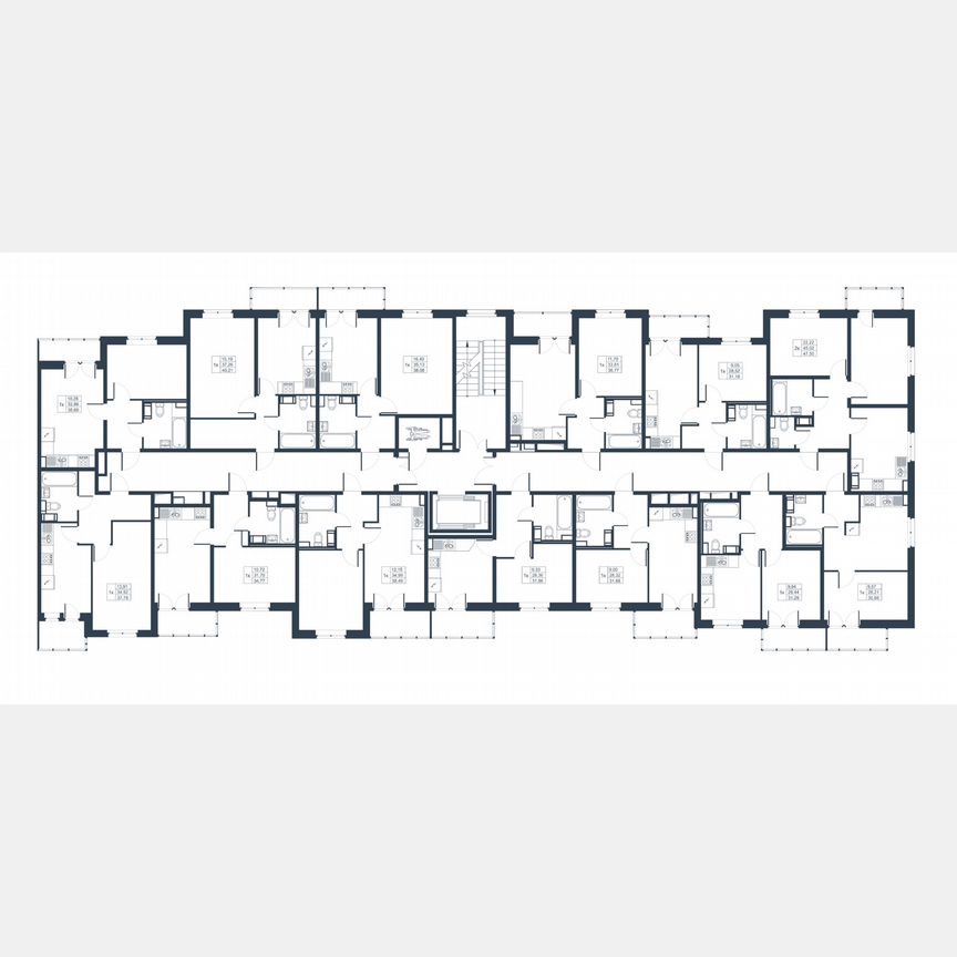 1-к. квартира, 30,1 м², 7/8 эт.