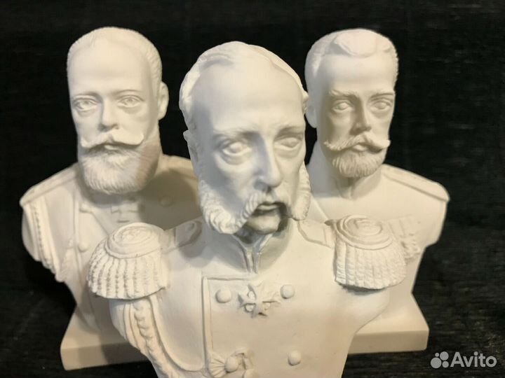 Бюсты императоров династия Романовых