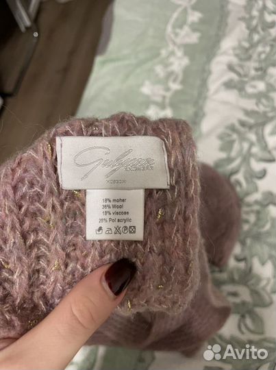 Комплект шапка и шарф женский новый