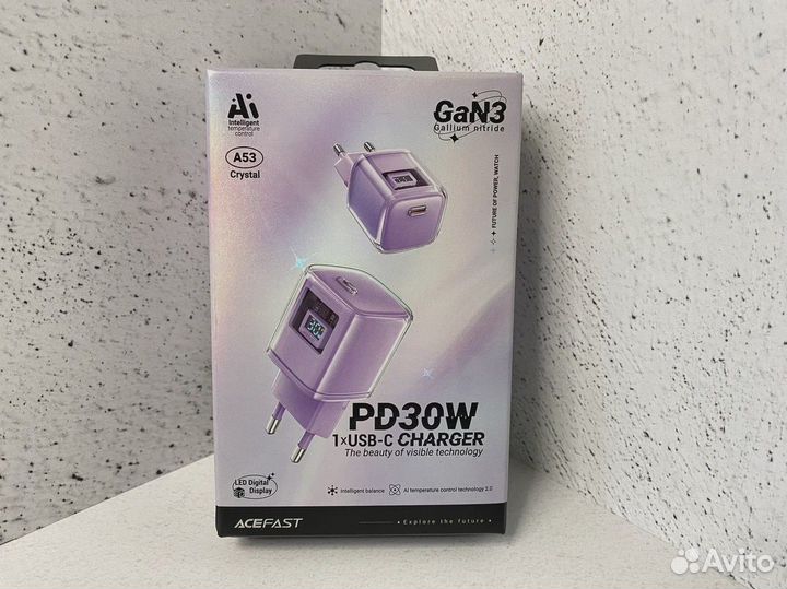 Зарядное устройство acefast A53 PD30W