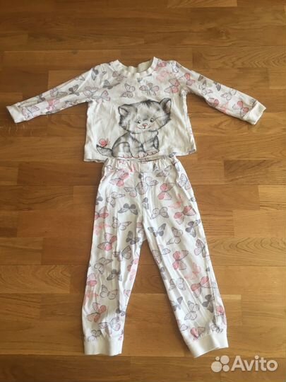 Пижамки детские на рост 80,92,98