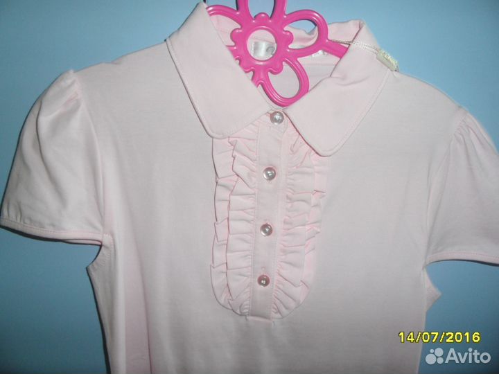 Блузка школьная новая р.164