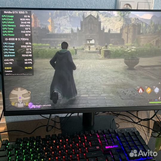 Современный игровой пк gtx 1050 / SSD