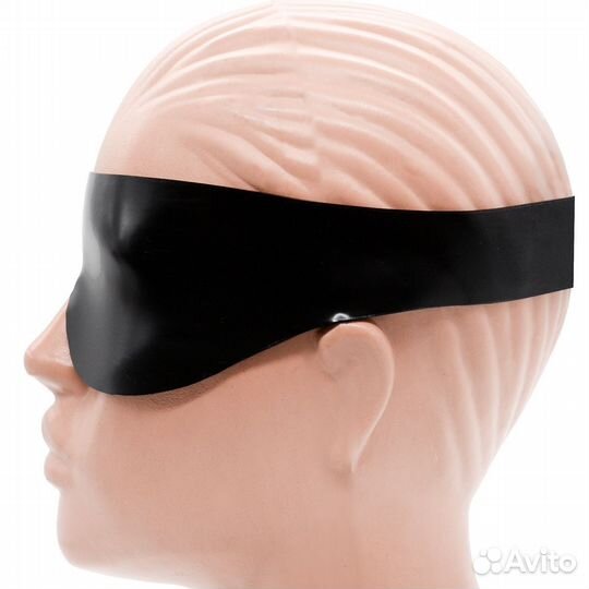 Латесная маска для глаз Rina (черная)