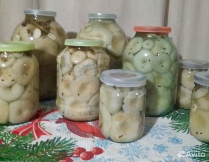 Грузди солёные