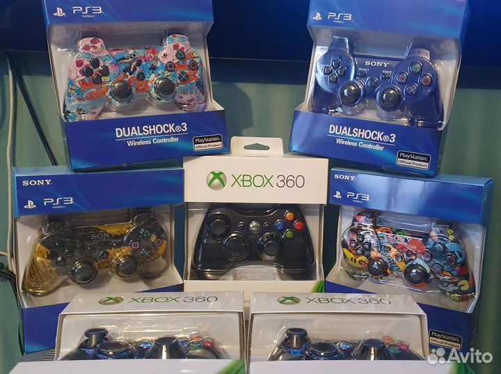 Новые джойстики xbox 360 / PS3