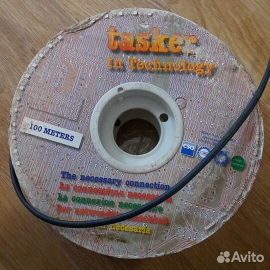 Кабель jack - 2RCA 1м из Tasker