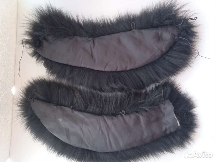 Меховой воротник песец