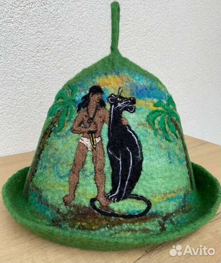 Банная шапка 