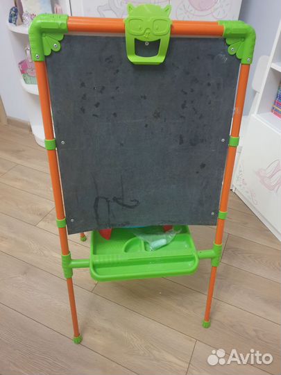 Мольберт детский двухсторонний магнитный