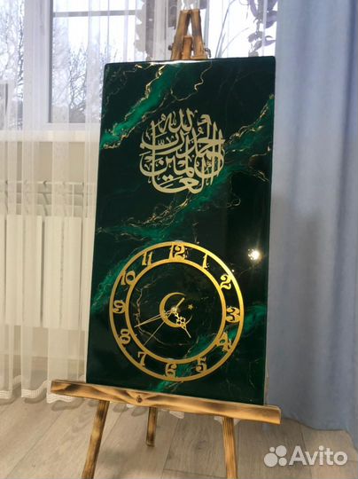Мусульманские часы и картины.Цены в описании