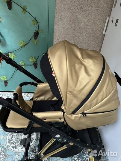 Золотая коляска Верди Мокан 3 в1