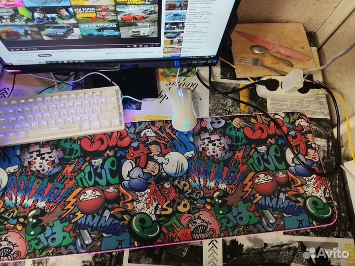 Коврик для мыши большой