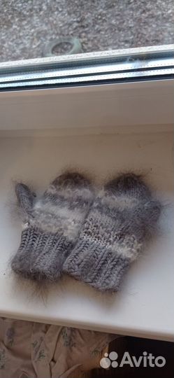 Варежки разные на 6-8лет