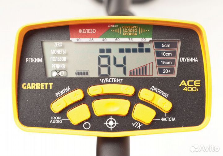 Металлоискатель garrett ace 400i rus купить новый