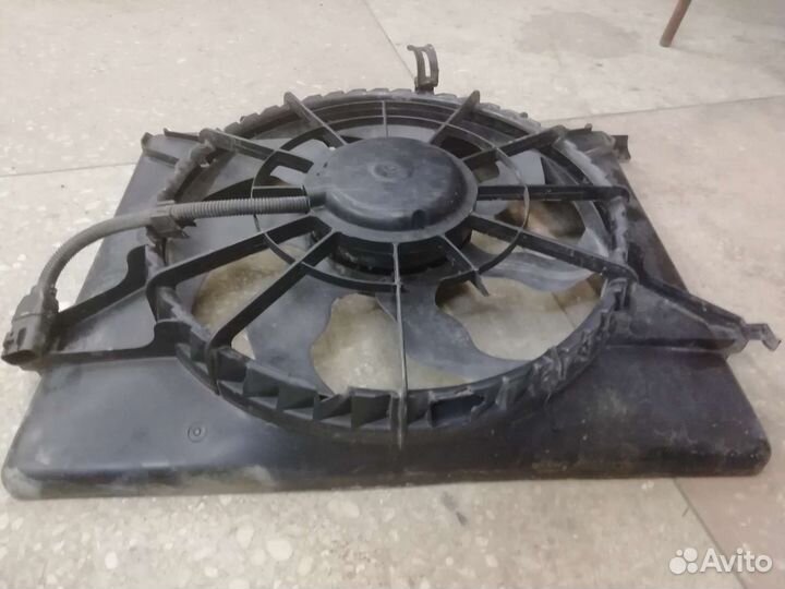 Вентилятор радиатора hyundai sonata NF