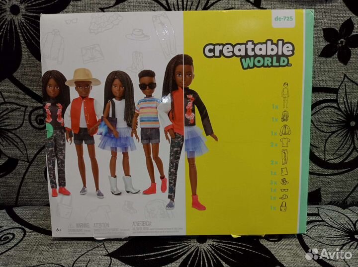 Кукла creatable world от mattel