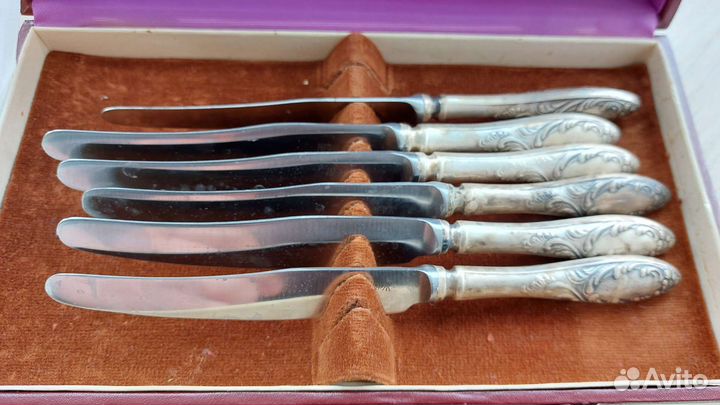 Набор из 6 столовых ножей 