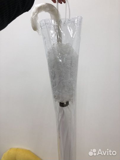 Зонт свадебный белый