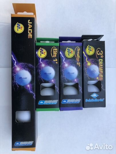 Мячи для настольного тенниса