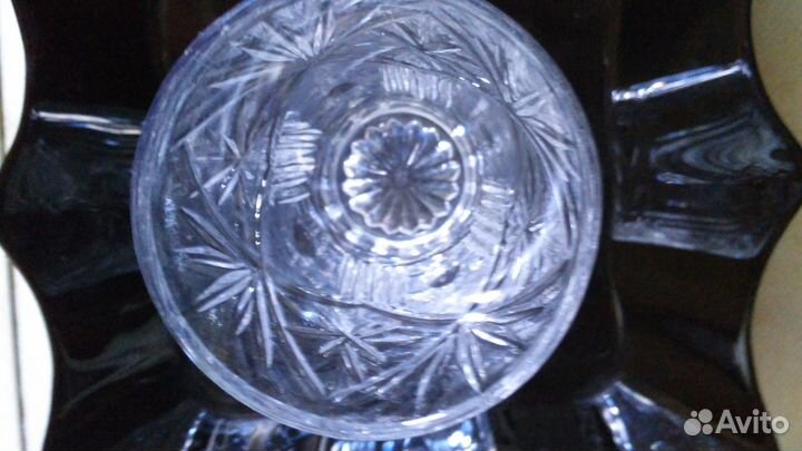 Стаканы хрусталь,сервиз гдр kahla